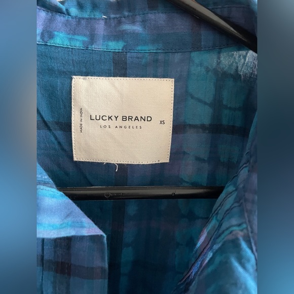 Lucky Brand - Tie Dye Babydoll Tunic - Picture 3 of 6